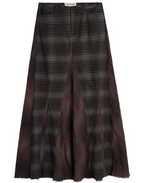 Our Legacy Rokken ,Veelkleurig ,Katoen Rebel Skirt - Zwart