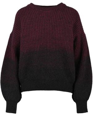 Pomandère Kurzer Oversize-Pullover - Lila