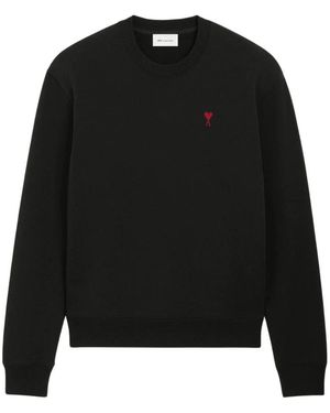 Ami Paris Sweatshirts - Black