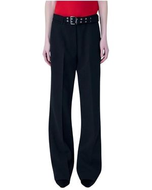 Ganni Wide Trousers - Blue
