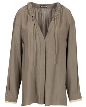 DURAZZI MILANO Blouses - Grey