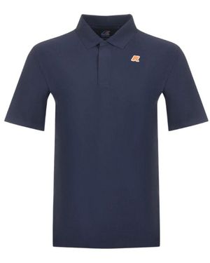 K-Way Blaues Swing Polo Shirt