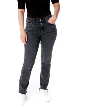 Agolde Lyle slim fit midwaist jeans - Schwarz