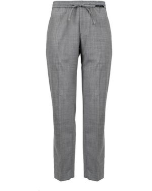 Michael Coal Straight Trousers - Grigio