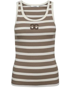 co'couture Sleeveless Tops - Grey