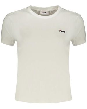 Fila Trivero Kurzarm-T-Shirt - Weiß