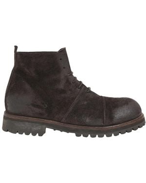 Moma Lace-Up Boots - Marrone