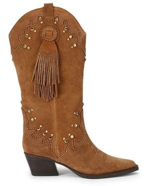 Kurt Geiger London Oxford Western Tassel - Bruin