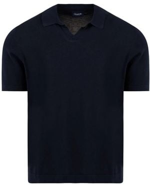 Drumohr Polo Shirts - Blue