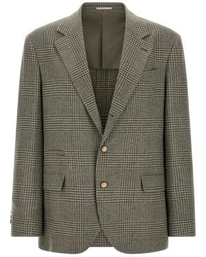 Brunello Cucinelli Blazers - Green