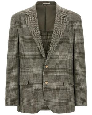 Brunello Cucinelli Jassen ,Groen ,Blazers