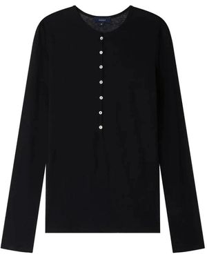 Soeur Long Sleeve Tops - Black