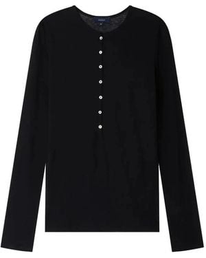 Soeur Long Sleeve Tops - Black