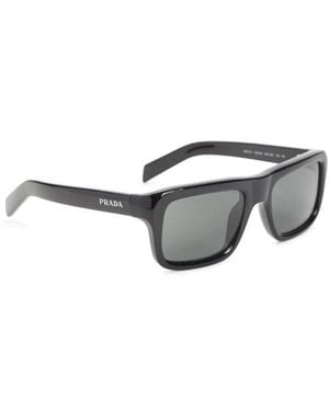 Prada Acetat-Sonnenbrille - Schwarz