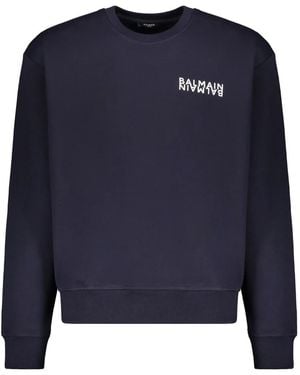Balmain Sweatshirts - Blue