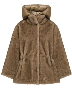 Seventy Faux Fur & Shearling Jackets - Brown