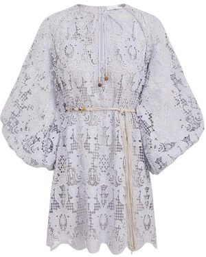 Zimmermann Short Dresses - Grijs
