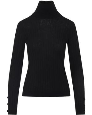 Moncler Turtlenecks - Negro