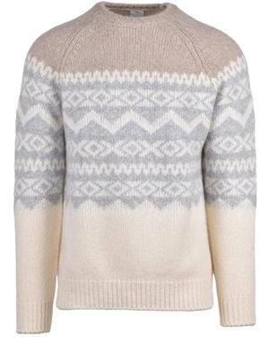 Eleventy Rundhals-Pullover - Grau