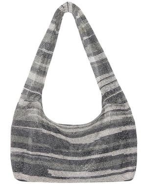 Kara Streaking Schultertasche - Grau