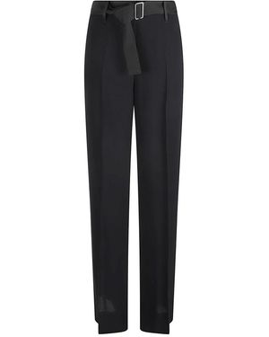 True Royal Straight Trousers - Black