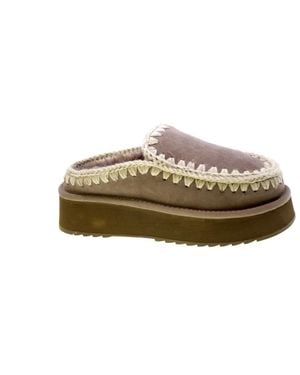 Mou Winter Boots - Natural