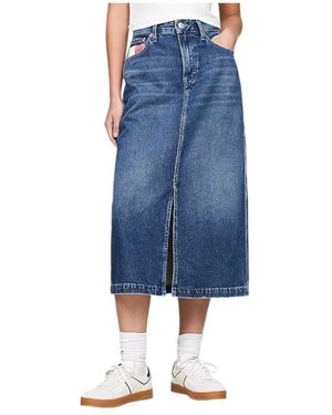 Tommy Hilfiger Denim Skirts - Blu