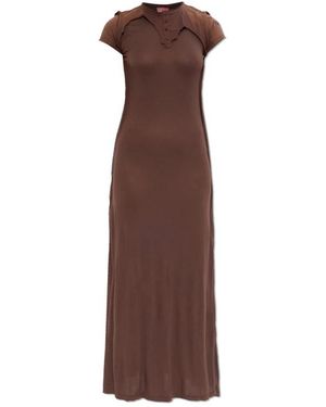 DIESEL Kleedjes ,Bruin ,Katoen D-Jary Dress