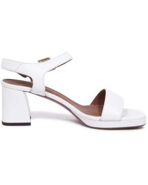 L'Autre Chose High Heel Sandals - White