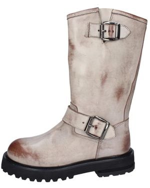 Moma High Boots - Brown