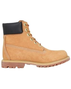 Timberland Schoenen ,Geel ,Leer 6-Inch Premium Waterproof Boot - Naturel