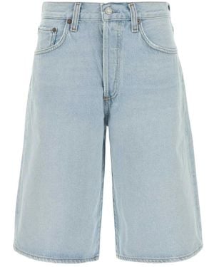 Agolde Denim Shorts - Azul