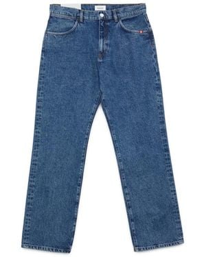 AMISH Straight Jeans - Blue