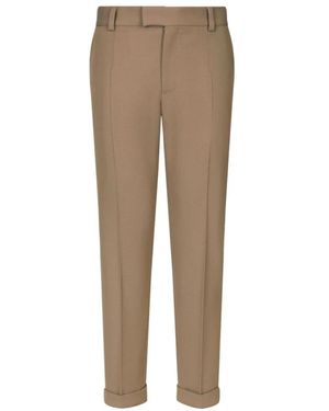 Dolce & Gabbana Suit Trousers - Brown