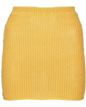 Amotea Short Skirts - Amarillo