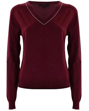 Kocca V-Neck Knitwear - Morado