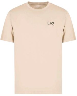 EA7 T-Shirts - Natural