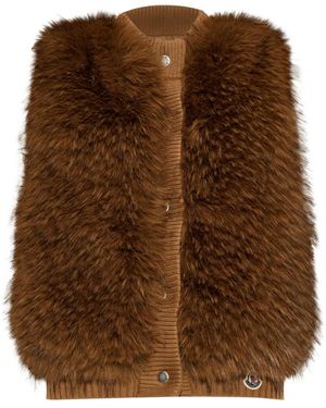 Moncler Vests - Marron
