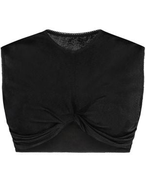 Anna October Sleeveless Tops - Black