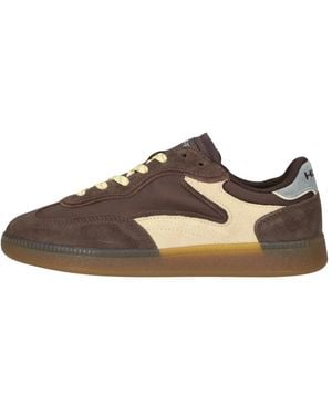HOFF Schoenen ,Bruin ,Leer Park Sneakers