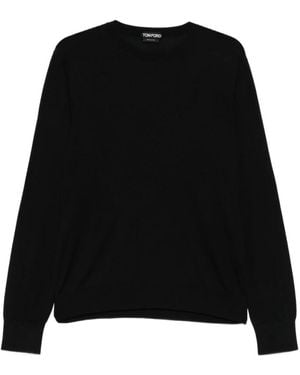 Tom Ford Round-Neck Knitwear - Zwart