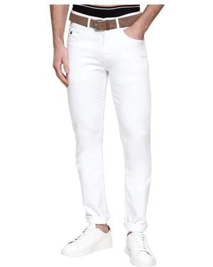 KARL LAGERFELD Slim-Fit Jeans - Blanco