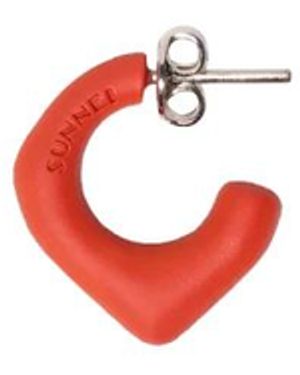 Sunnei Single Gemetalliseerde Oorbel - Rood