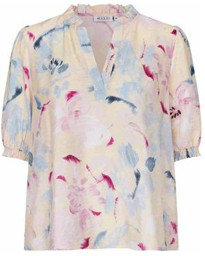 Masai Overhemden ,Geel ,Primrose Blouse - Roze