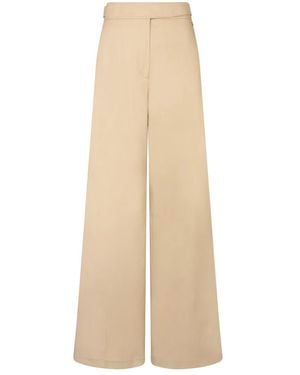 Josh V Wide Trousers - Natural