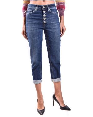 Dondup Cropped Jeans - Blu