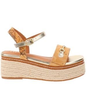 Alviero Martini 1A Classe Wedges - Metallic