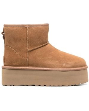 UGG W Classic Mini Platform - Braun