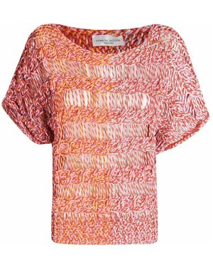Roberto Collina Round-Neck Knitwear - Rojo