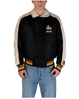 HUGO Bomber Jackets - Black